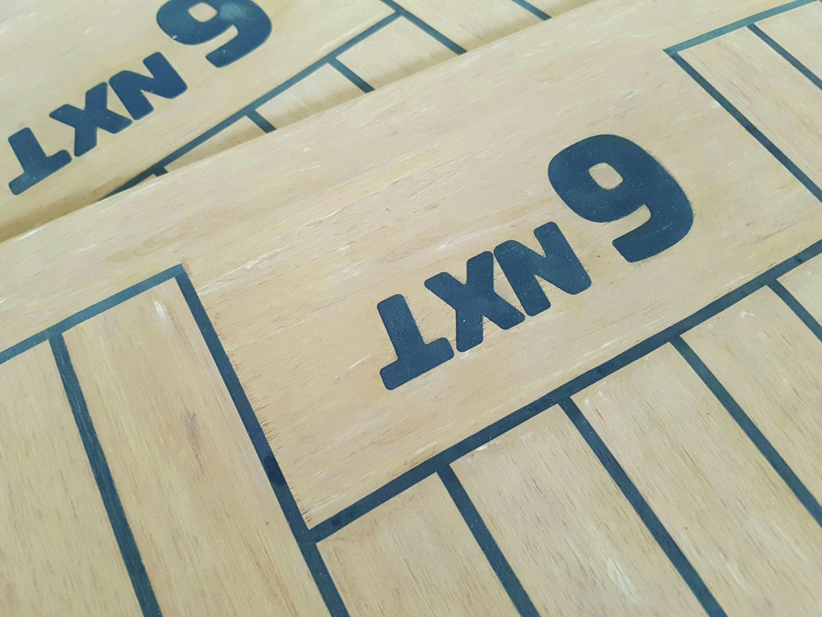 Duurzaam alternatief met natuurlijke teak uitstraling